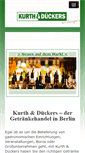 Mobile Screenshot of kurthdueckers.de