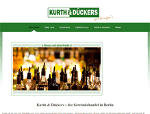 Tablet Screenshot of kurthdueckers.de